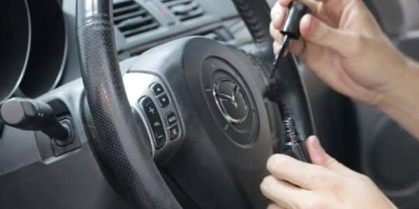 how to paint honda emblem on steering wheel