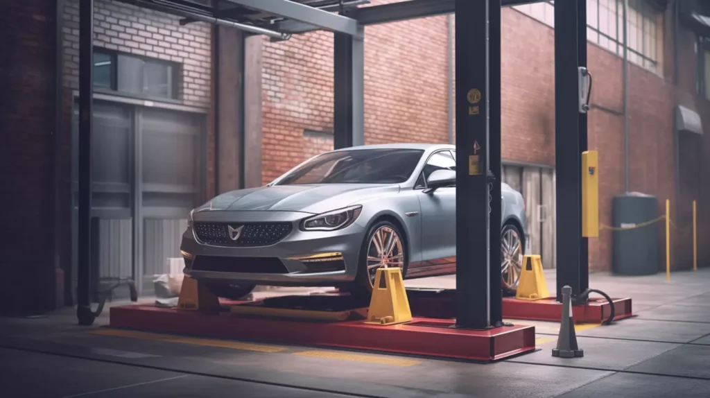 What can you use an automotive lift for?